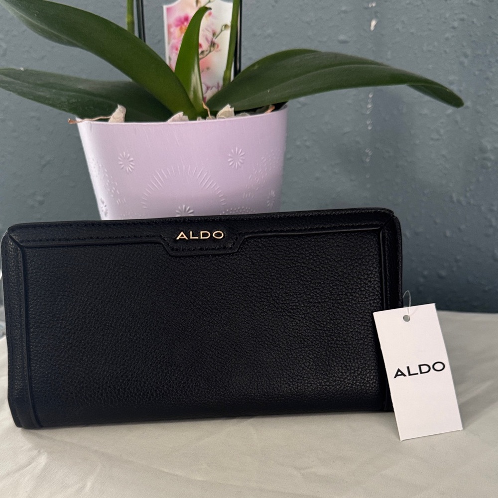 Aldo Elegant Black Clutch